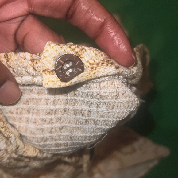 Tart Women's Snake Print Peplum Top size XS - Picture 4 of 6